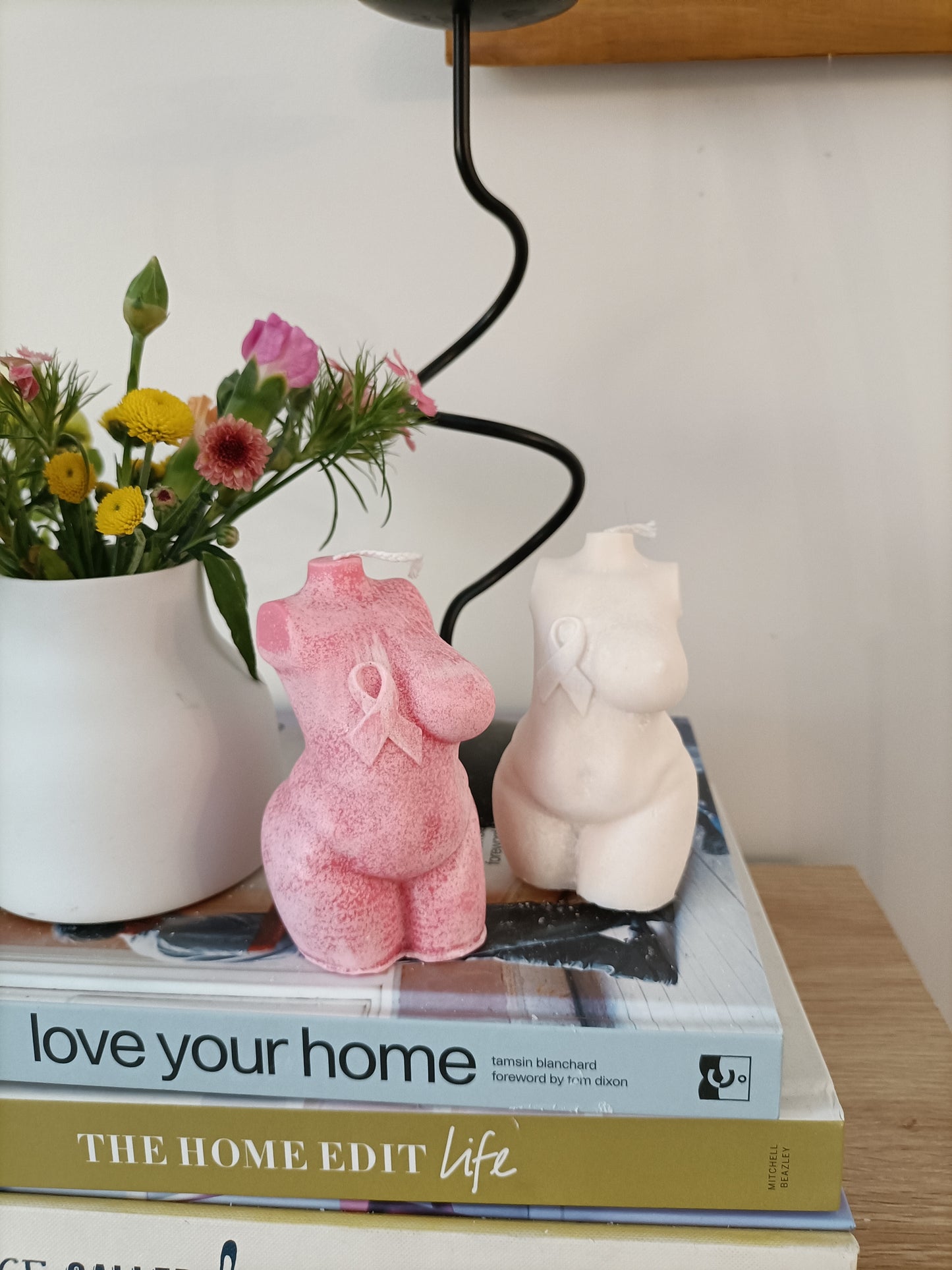 Warrior Soy Candle - Breast Cancer Awareness