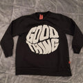 BAND OF BOYS jumper size 8 GOOD THING black