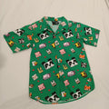 MINECRAFT shirt size 14 boys short sleeve green