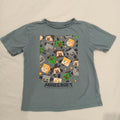MINECRAFT tee size 8 boys short sleeve