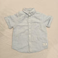 MAC+ ELLIE shirt size 4 boys Linen blend short sleeve