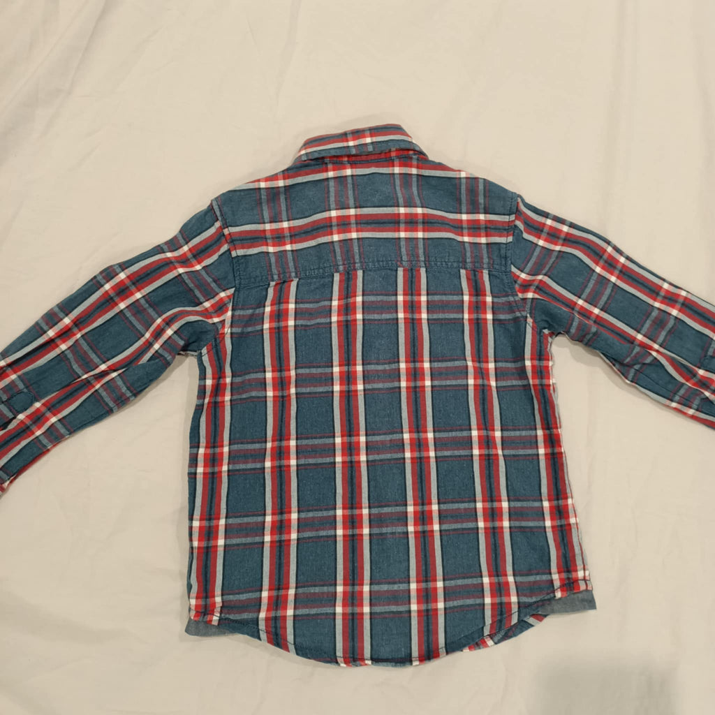 TIMBERLAND shirt size 3 boys checkered