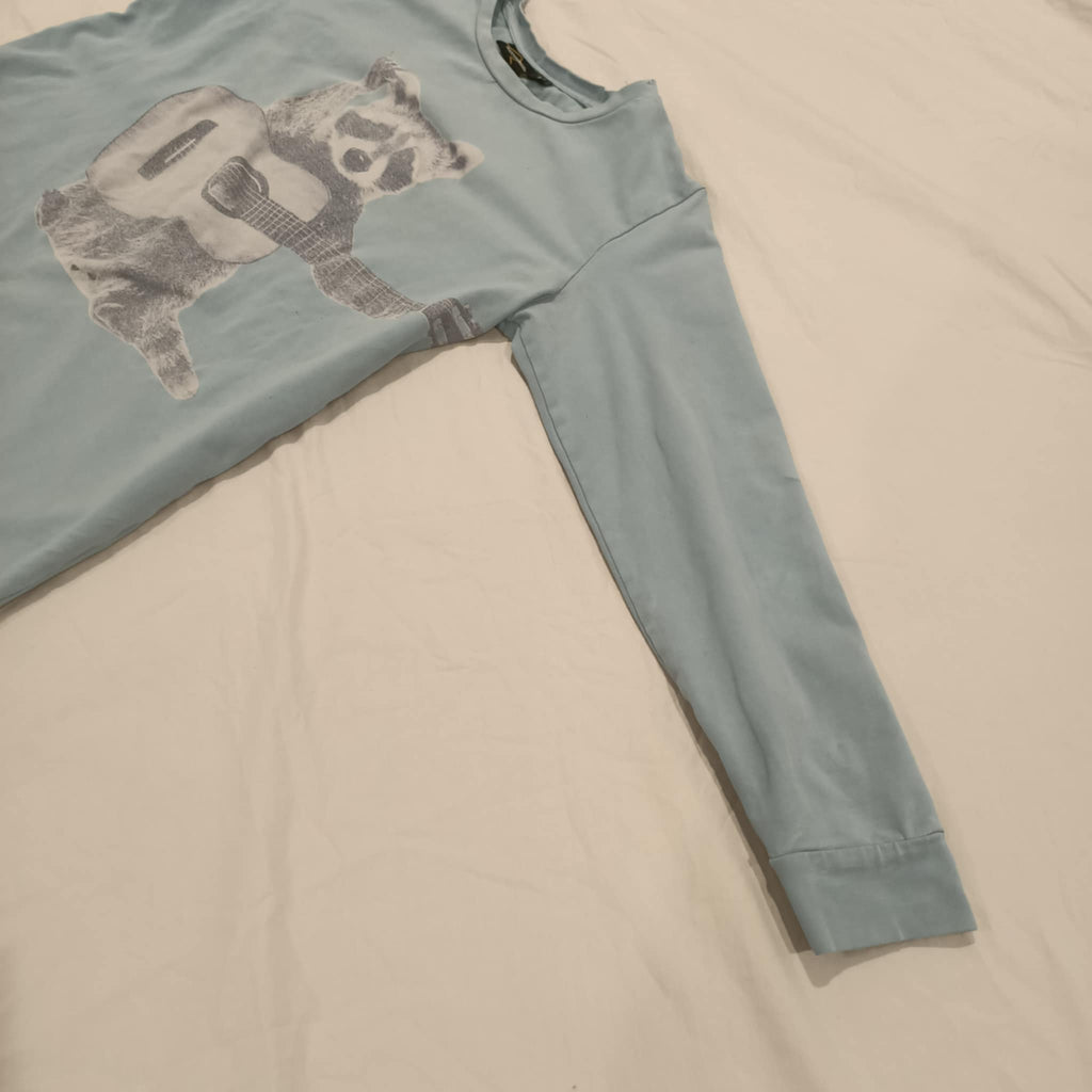 ROCK YOUR KID top size 12y boys long sleeve light blue