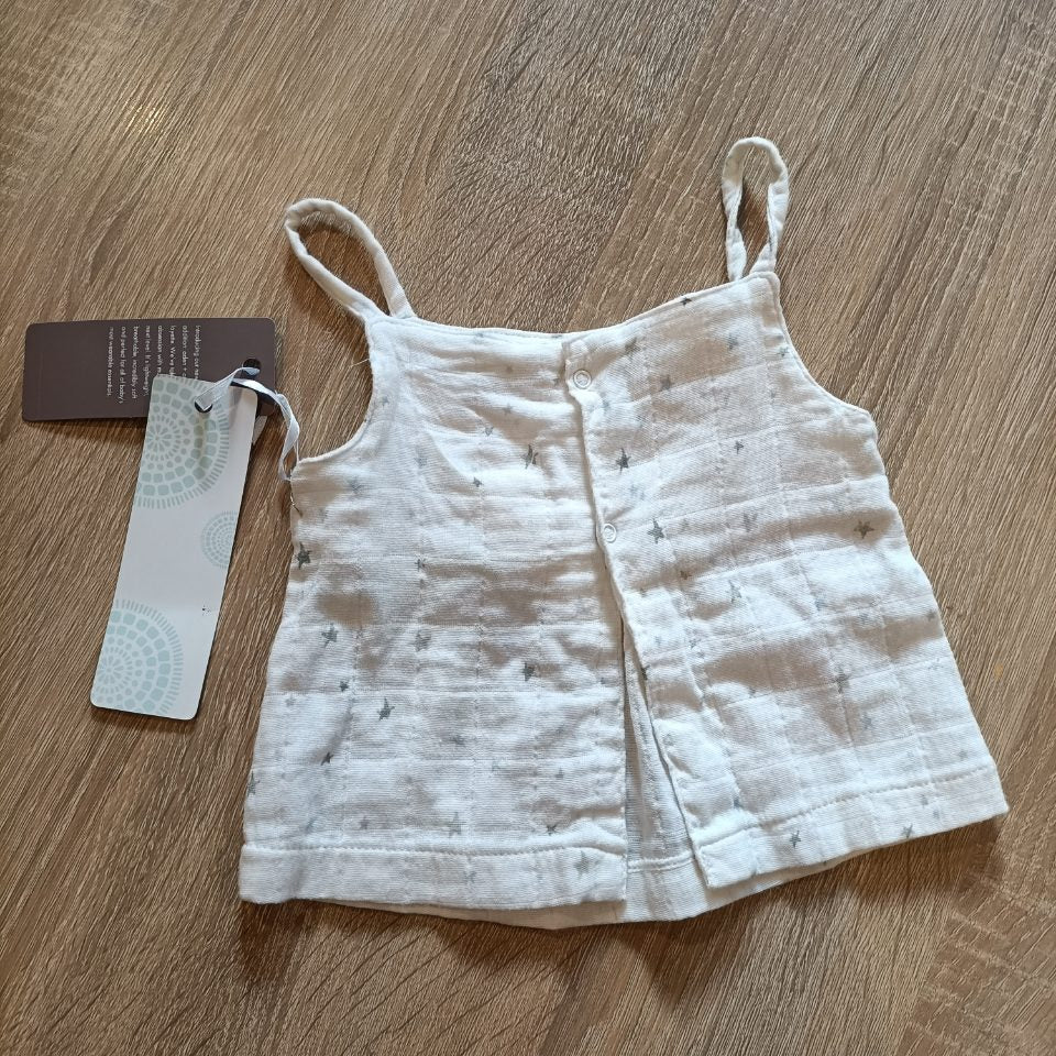 *NEW ADEN + ANAIS muslin smock top baby girls size 0-3m BNWT