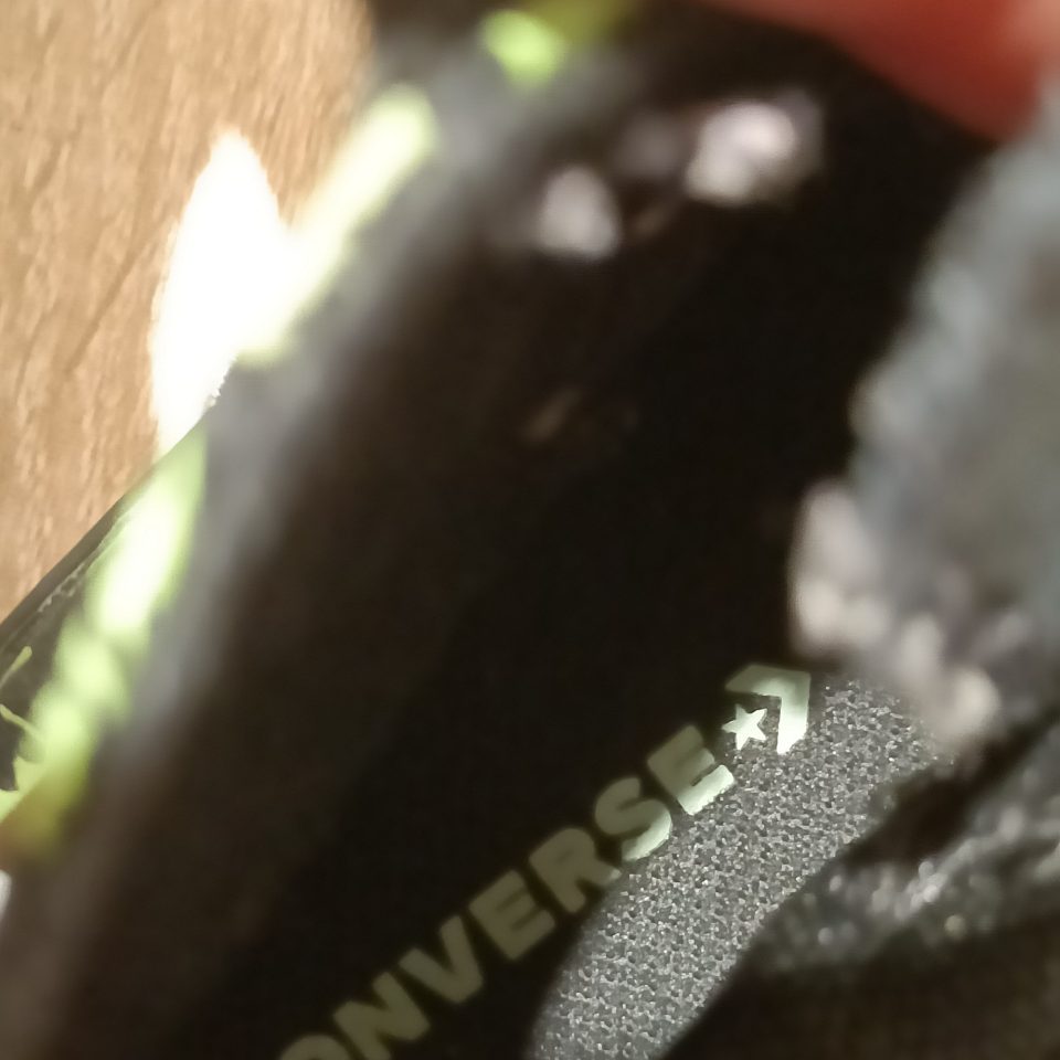 CONVERSE ALL STARS shoes size 6 infant - 13cm (Glow Bug High Top)