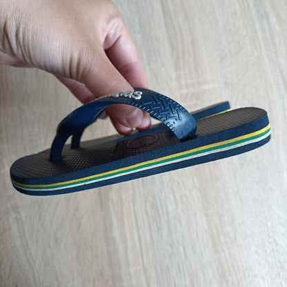 HAVAIANAS slippers kids size 25-26 navy