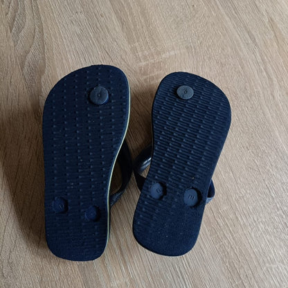 HAVAIANAS slippers kids size 25-26 navy