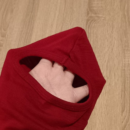 TRAVERSE MERINO full face beanie size 13-14 kids