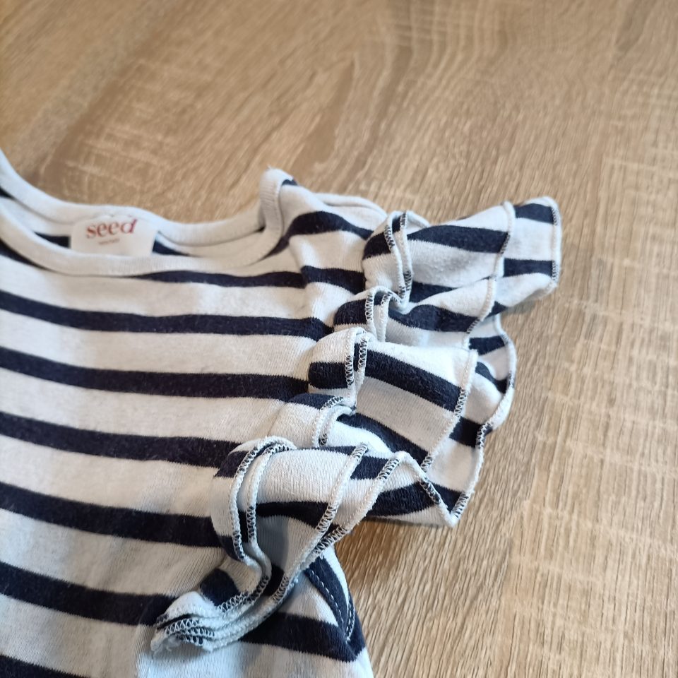 SEED dress size 3 girls stripes