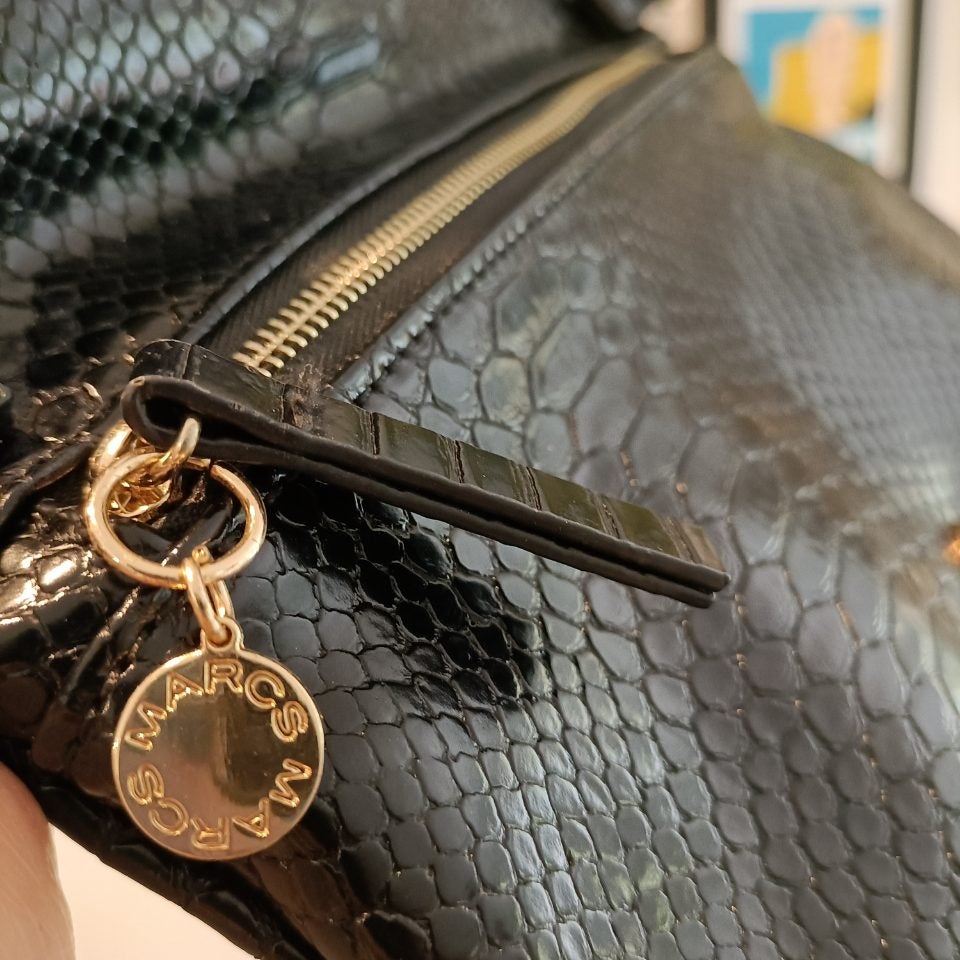 MARCS Amy clutch black bag (15 x 25cm)