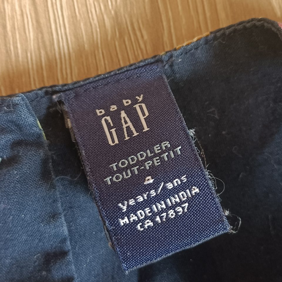 GAP dress size 4y girls - toile underneath skirt