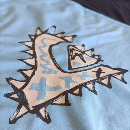 QUIKSILVER swim top size 6 boys long sleeve blue