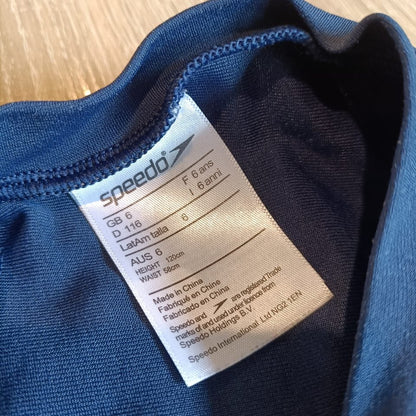 SPEEDO swim top size 6 boys long sleeve