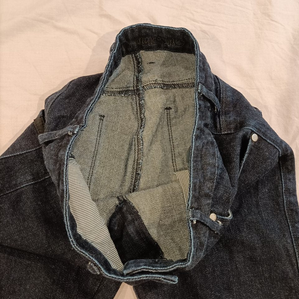 MOOCHI jeans size 10 women dark navy