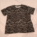 HOME LEE boxy tee size 10 womens short sleeve