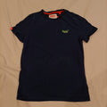 SUPERDRY tee size XL mens navy short sleeve