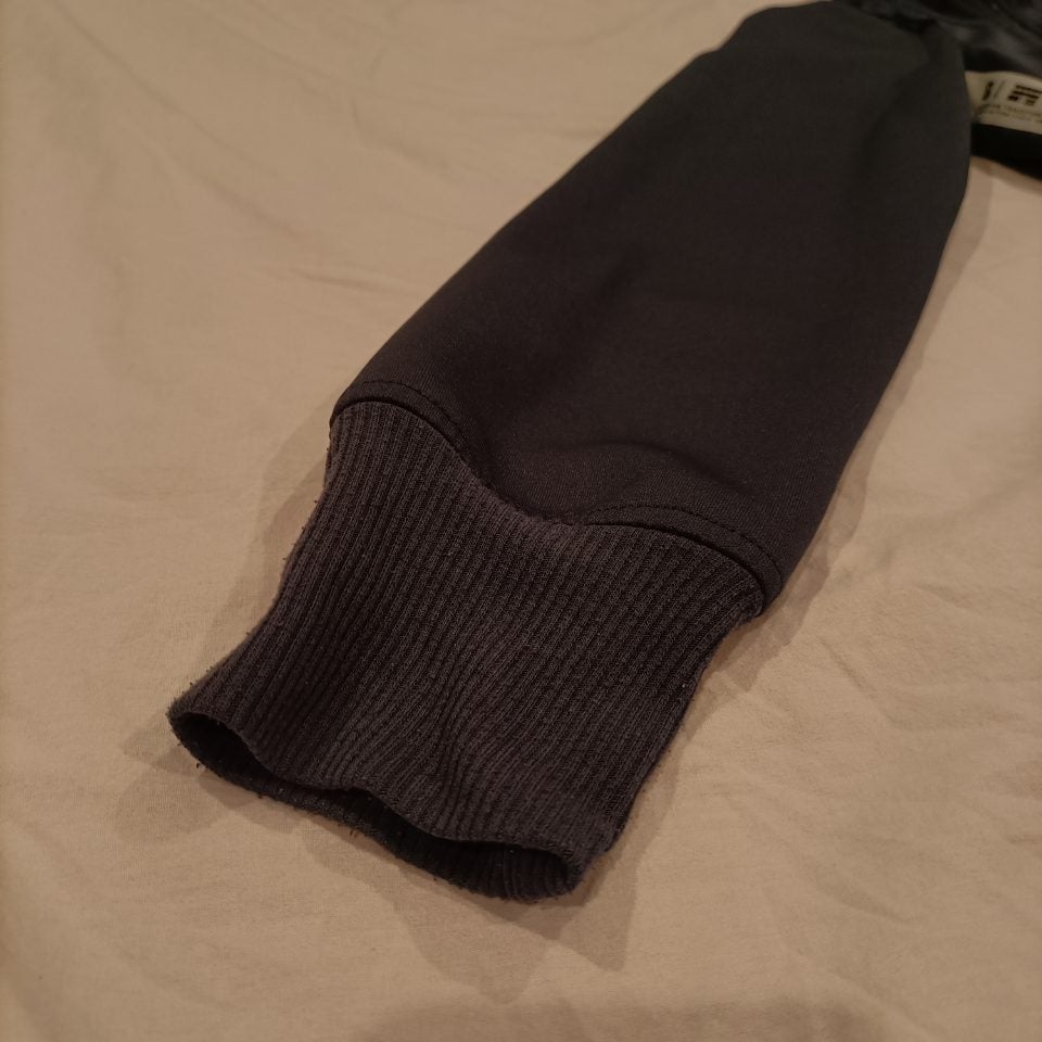 G-STAR RAW stripe slim funnel zip thru sweater size S womens navy