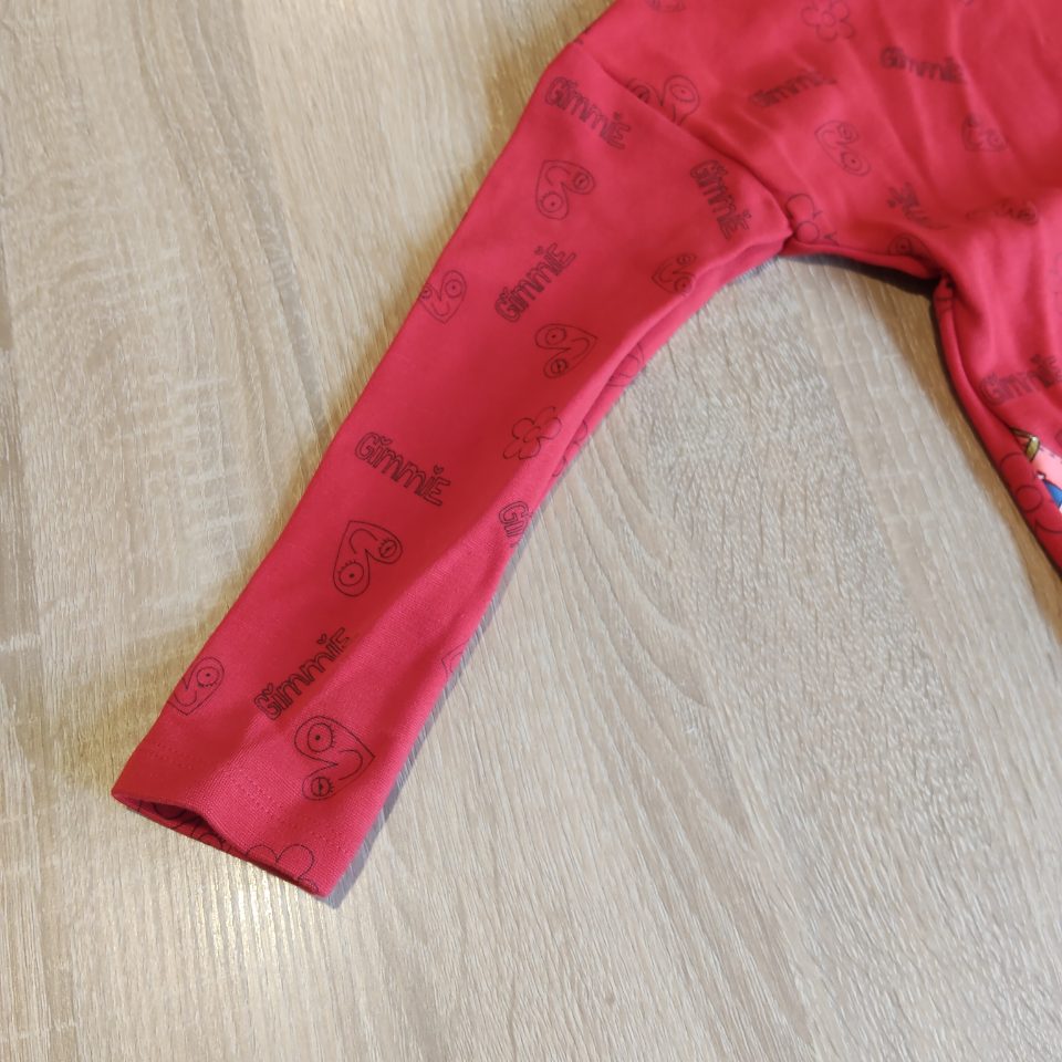 Little MARC JACOBS girls dress size 5y red long sleeve