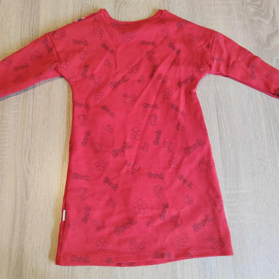 Little MARC JACOBS girls dress size 5y red long sleeve