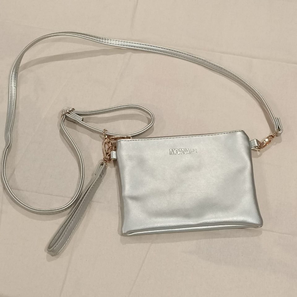 MOANA RD shoulder bag women silver