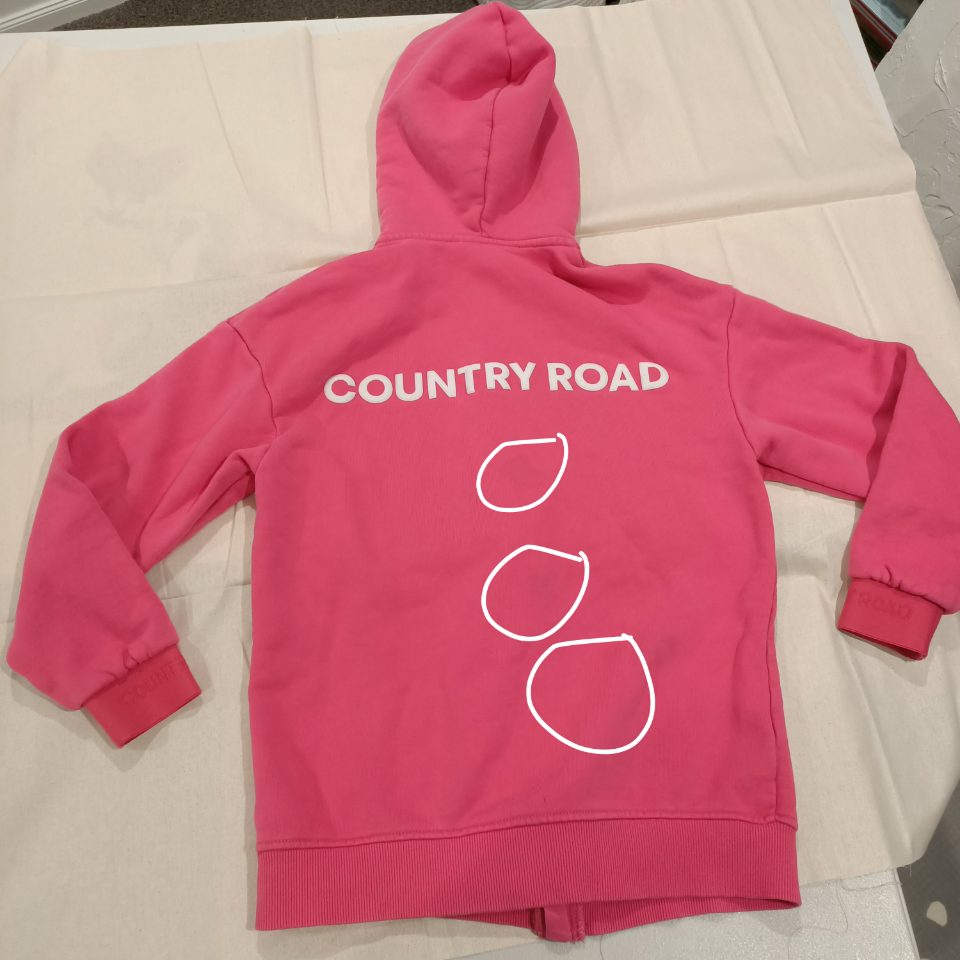 COUNTRY ROAD hoodie size 10 girls pink