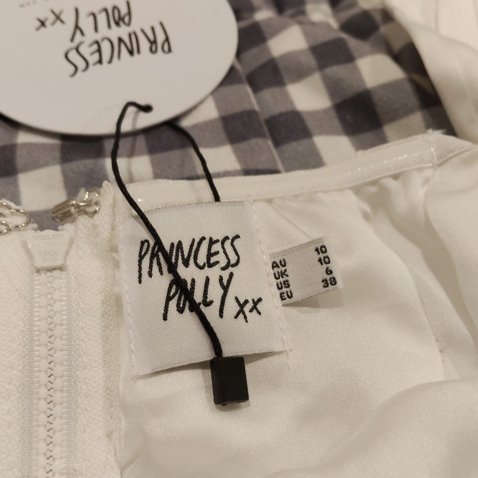 *NEW Princess Polly Maila Corset Top White size 10 women BNWT