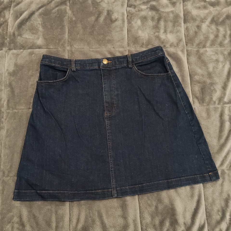 DANGERFIELD denim skirt size 14 women