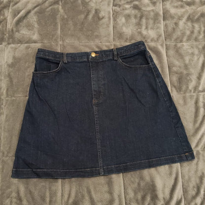 DANGERFIELD denim skirt size 14 women