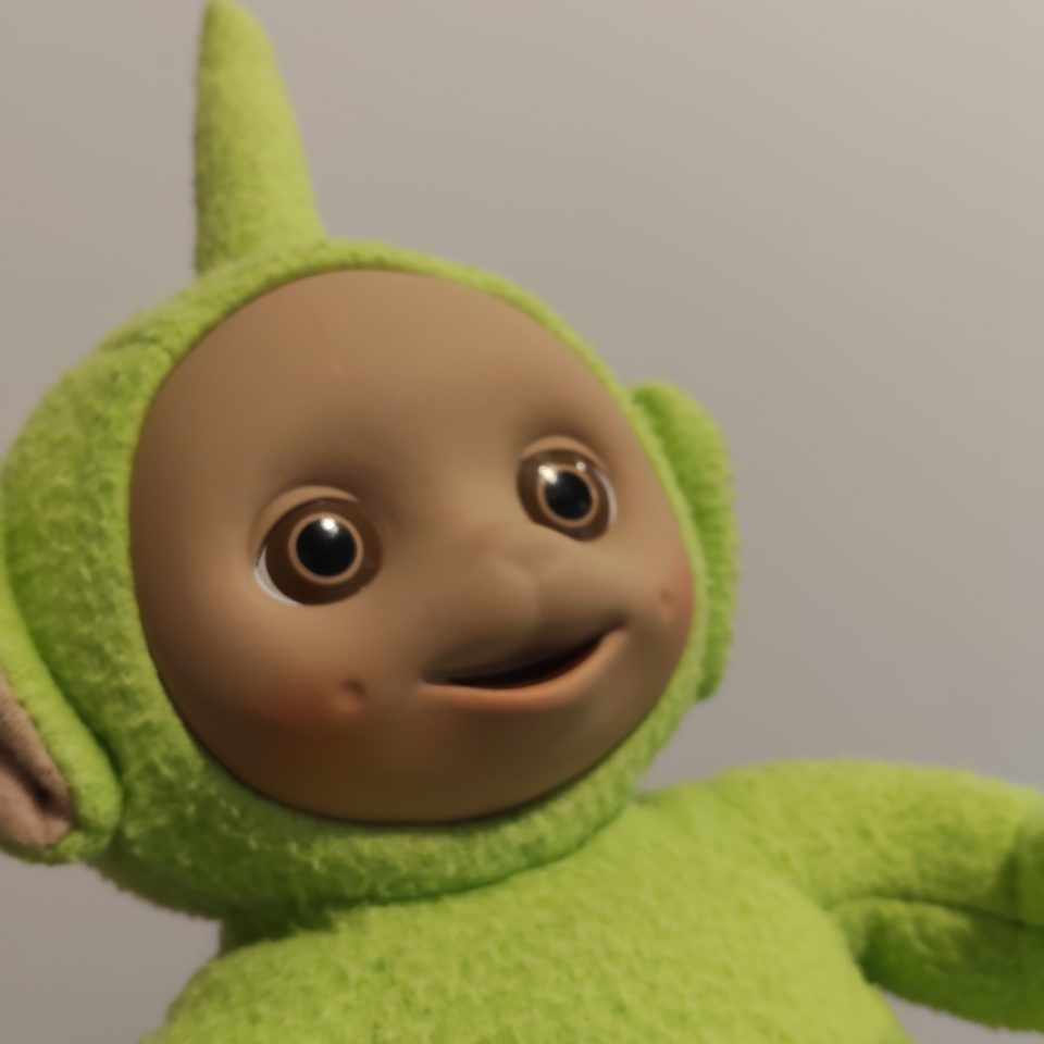 Vintage TELETUBBIES DIPSY Playskool 1998