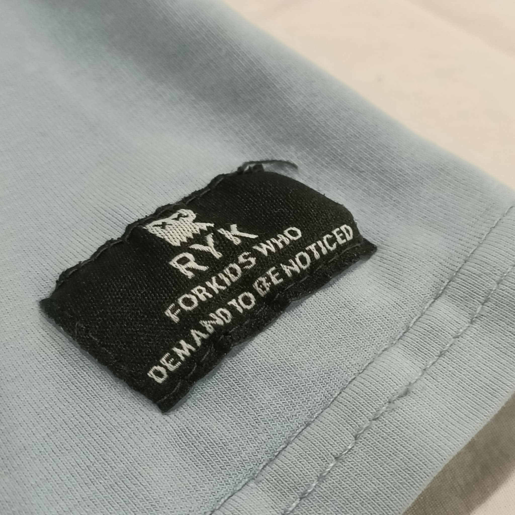 ROCK YOUR KID top size 12y boys long sleeve light blue