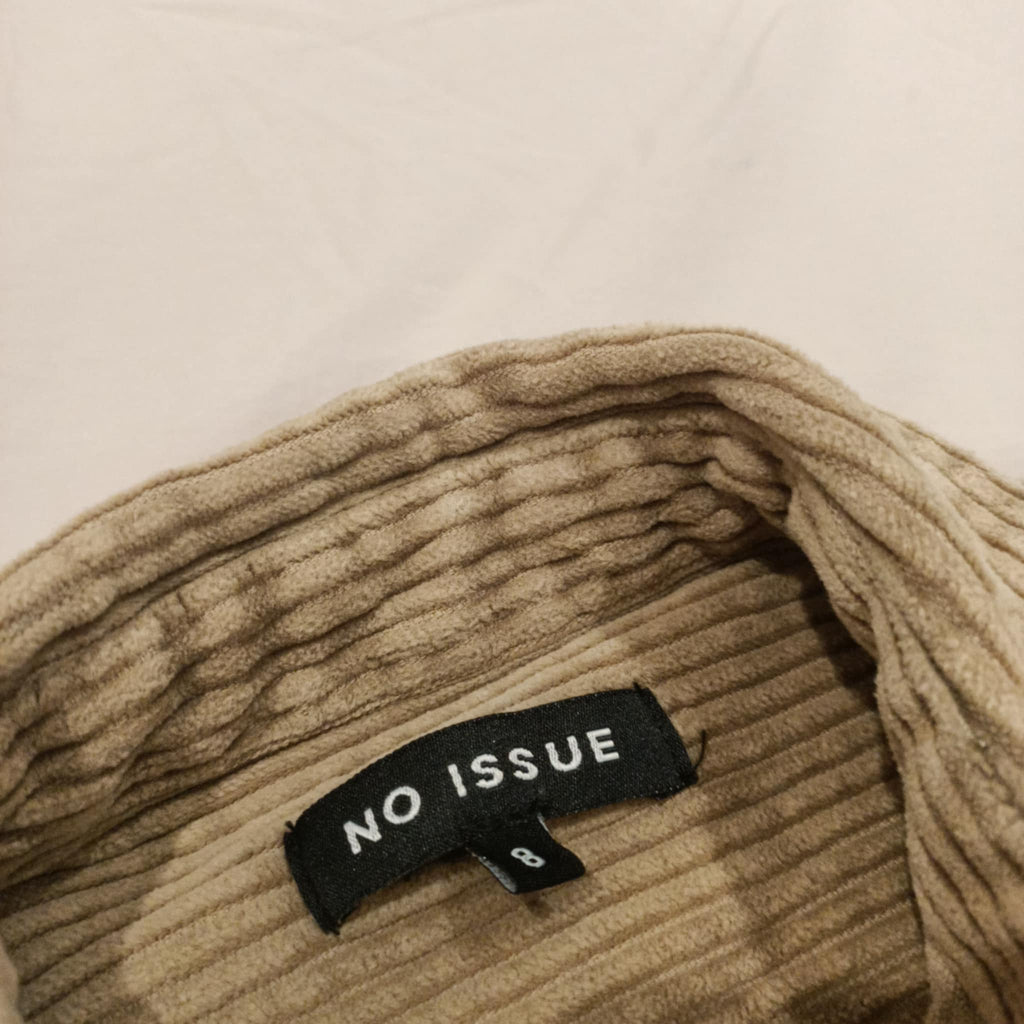 NO ISSUE shirt size 8 boys long sleeve corduroy