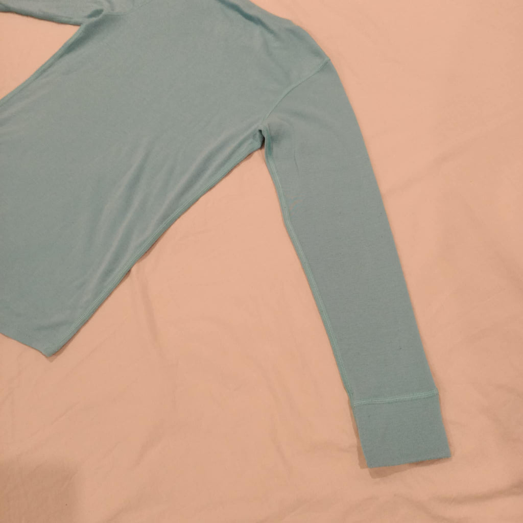 MACPAC thermal top size 10y unisex kids long sleeve light blue