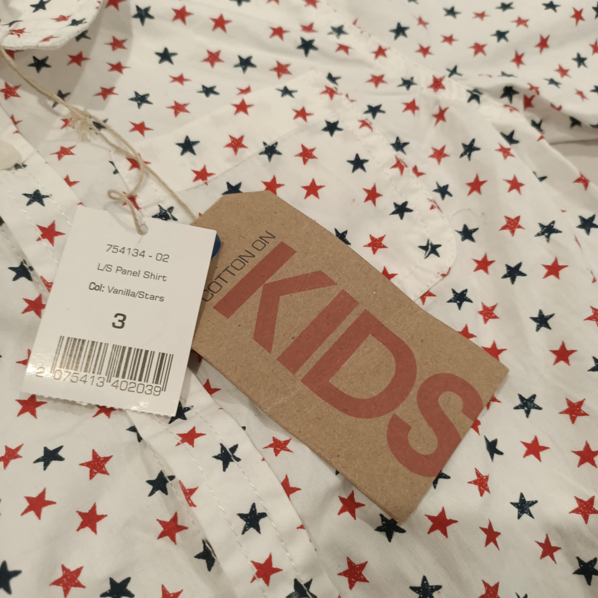 *NEW COTTON ON KIDS shirt size 3 boys BNWT