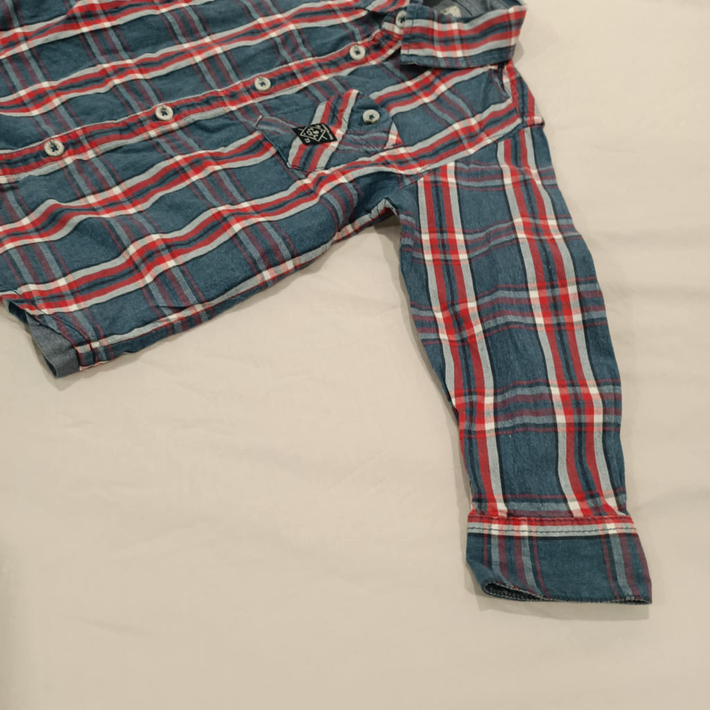 TIMBERLAND shirt size 3 boys checkered