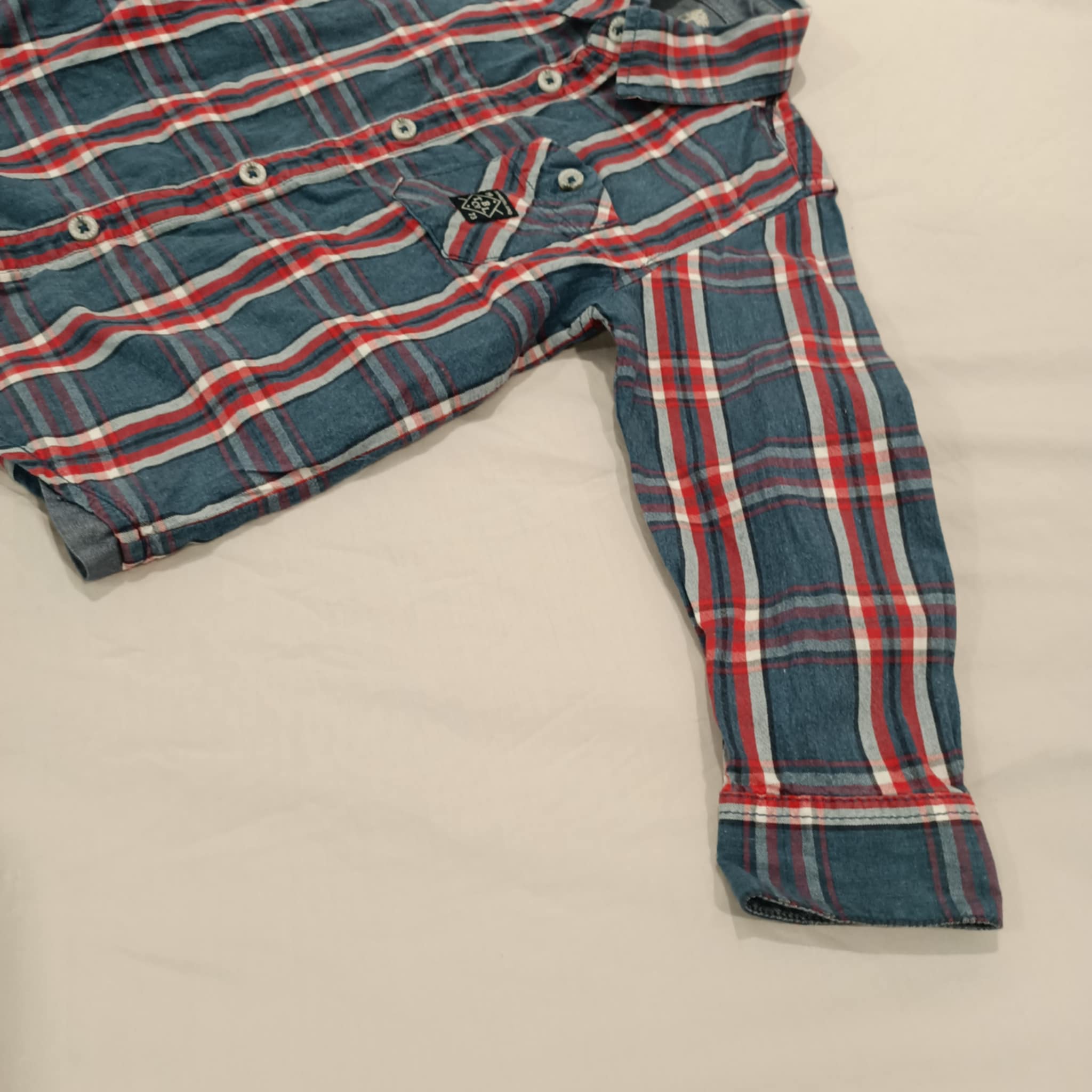 TIMBERLAND shirt size 3 boys checkered
