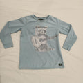 ROCK YOUR KID top size 12y boys long sleeve light blue