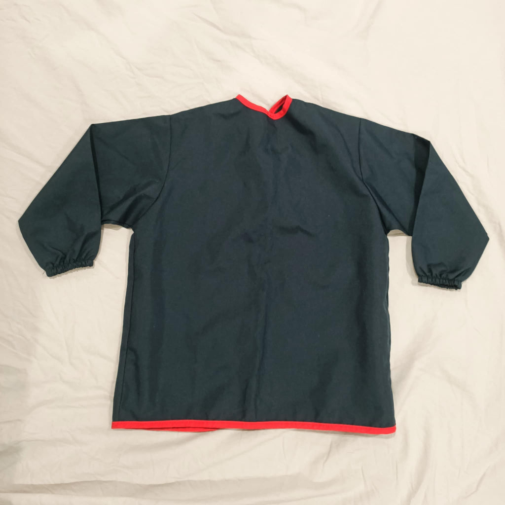 SILLY BILLYZ WATERPROOF PAINTING APRON NAVY 0-3YRS Navy