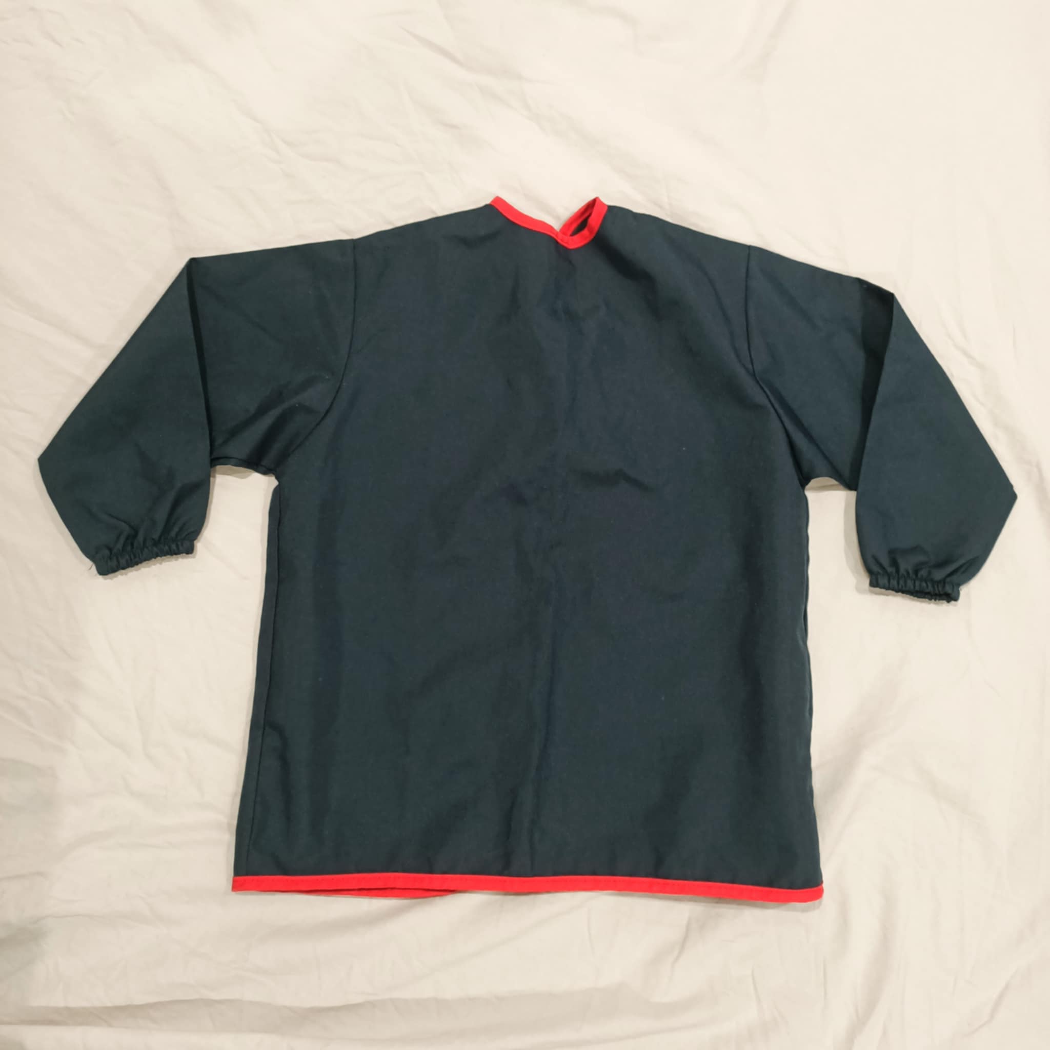 SILLY BILLYZ WATERPROOF PAINTING APRON NAVY 0-3YRS Navy