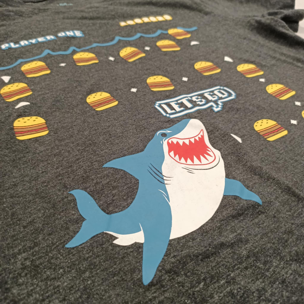 CAT & JACK tee size 14 boys short sleeve Shark