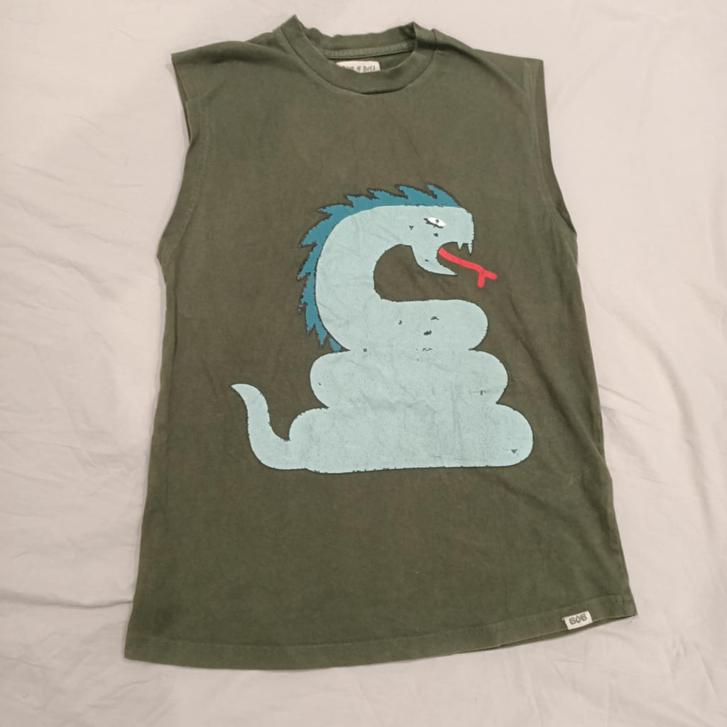 BAND OF BOYS top size 10 sleeveless green