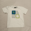 RIPCURL tee size 3-4y white short sleeve