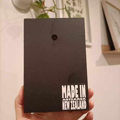 Family sign wooden block Made in NZ