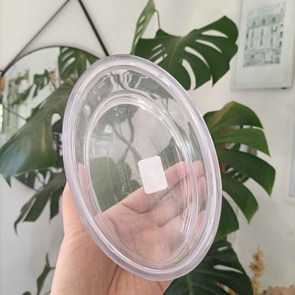 BODUM Parma clear plastic cheese box lid 15cm parmesan Danish design Jorgensen