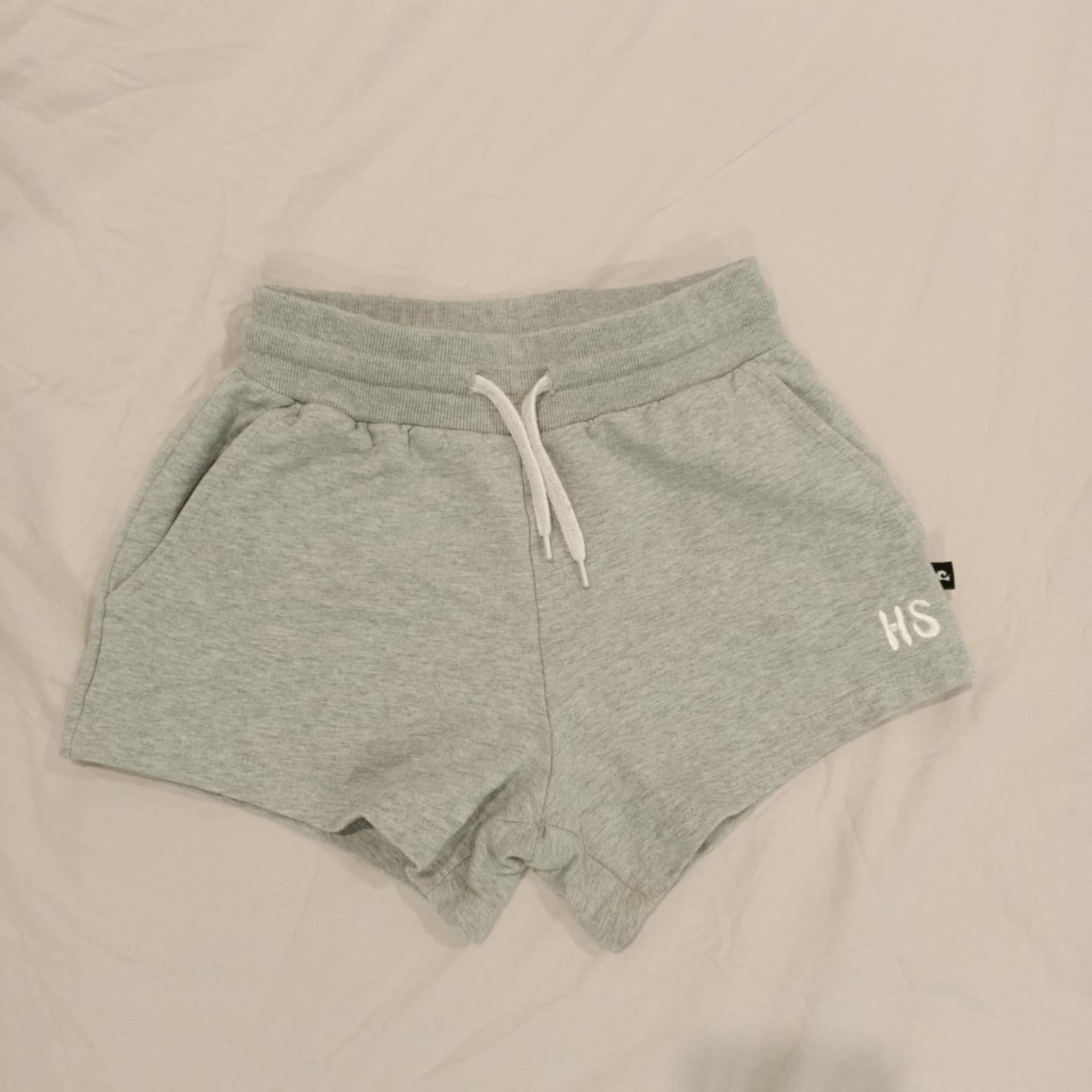 HELLO STRANGER shorts size 10 girls grey