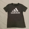 ADIDAS tee size 9-10y boys black short sleeve