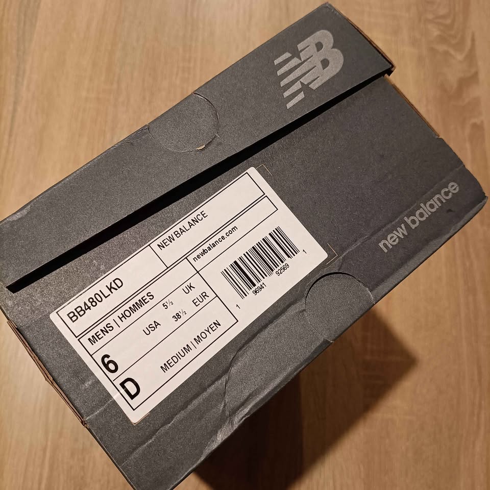 *NEW NEW BALANCE 480 sneakers size 6 Men or 7.5 Women - BNWT