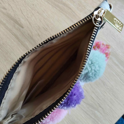 CITTA pouch/wallet pompom(12x17cm)