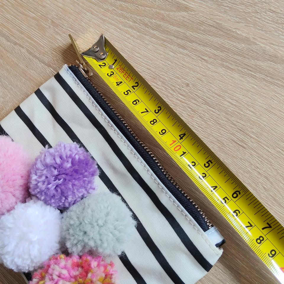 CITTA pouch/wallet pompom(12x17cm)