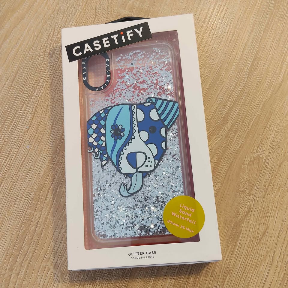 Karen Walker Casetify for iPhone XS Max Glitter Case