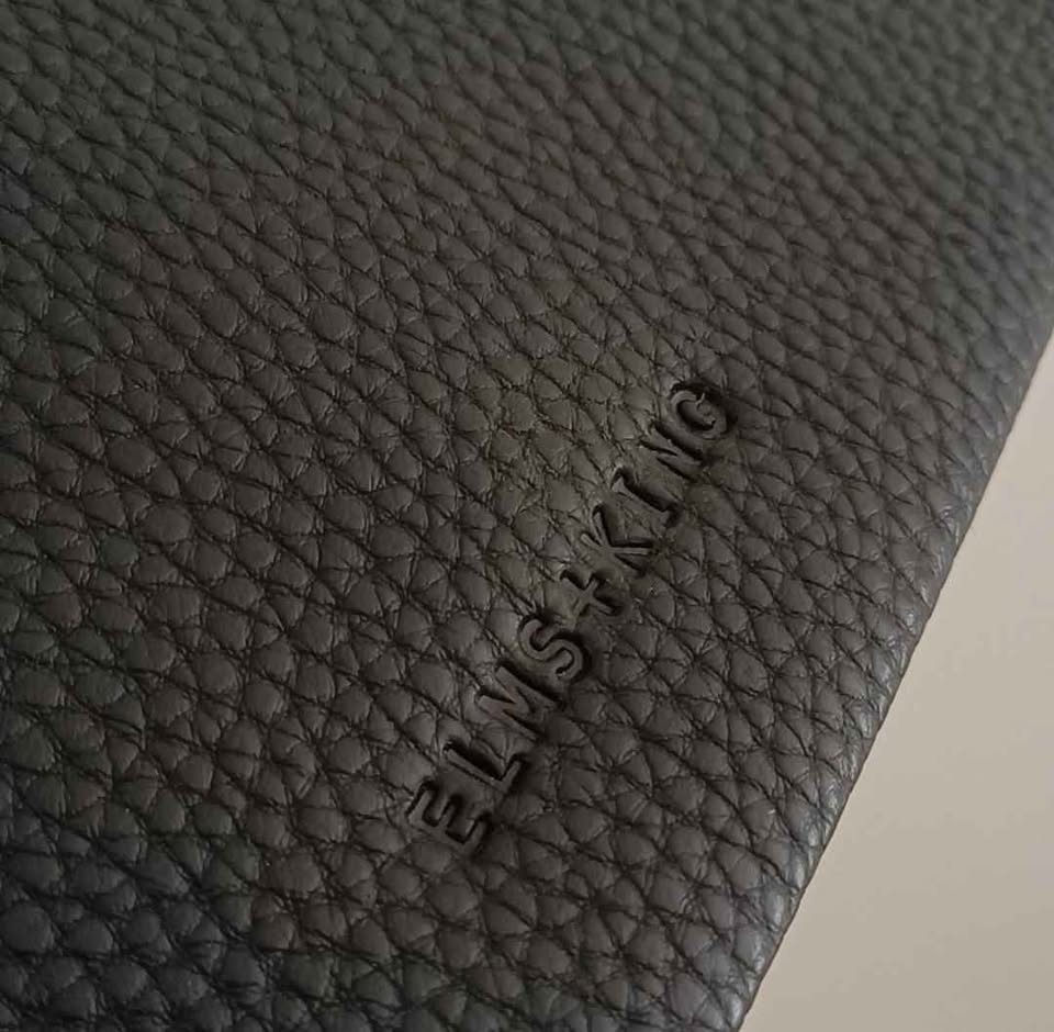 ELMS + KING wallet black 14x21cm